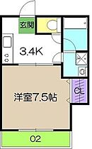 グレイスコート 203 ｜ 高知県高知市愛宕町4丁目（賃貸マンション1K・2階・25.11㎡） その2