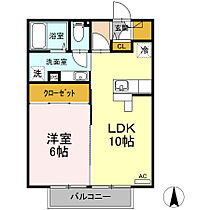 セジュール　モナリエ 205 ｜ 高知県高知市杉井流（賃貸アパート1LDK・2階・40.07㎡） その2