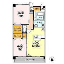 villa brick～ヴィラブリック～ 502 ｜ 高知県高知市北久保（賃貸マンション2LDK・5階・65.92㎡） その2