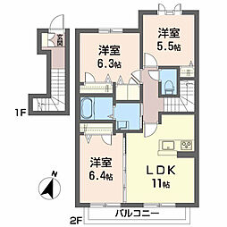 シャーメゾン フォルトゥーナ　A棟