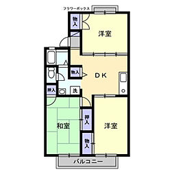 パラッツオ.M 3DKの間取図画像