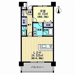 ARVEIL-SEI 1LDKの間取図画像