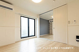 トロワ・ブランシュ・港町 201号室 2階1LDKのリビング/ダイニング