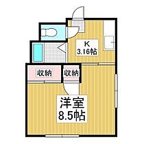 コーポYACHIYO  ｜ 長野県上伊那郡南箕輪村（賃貸アパート1K・1階・23.62㎡） その2