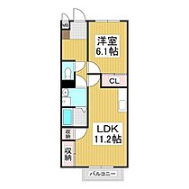 長野県駒ヶ根市赤穂（賃貸アパート1LDK・1階・45.64㎡） その2