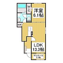 長野県上伊那郡箕輪町大字中箕輪（賃貸アパート1LDK・1階・50.01㎡） その2