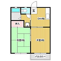 長野県上伊那郡辰野町大字伊那富（賃貸アパート2K・1階・34.70㎡） その2