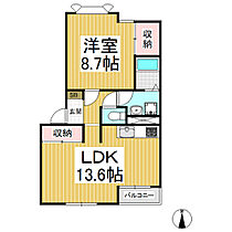 Luminous  ｜ 長野県伊那市境（賃貸アパート1LDK・2階・52.99㎡） その2