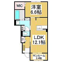 長野県上伊那郡南箕輪村（賃貸アパート1LDK・1階・52.38㎡） その2