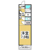 セントラルマンション  ｜ 長野県伊那市西春近（賃貸マンション1K・2階・24.80㎡） その2