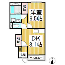 スターテラス  ｜ 長野県上伊那郡南箕輪村（賃貸アパート1DK・1階・39.20㎡） その2