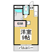 ベルクレール上伊那  ｜ 長野県上伊那郡南箕輪村沢尻（賃貸アパート1R・1階・20.00㎡） その2