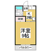 サルヴァトーレ  ｜ 長野県上伊那郡南箕輪村南原（賃貸マンション1K・5階・23.00㎡） その2