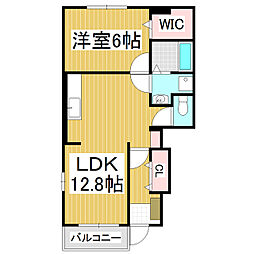 ル・サンシャイン3 1LDKの間取図画像