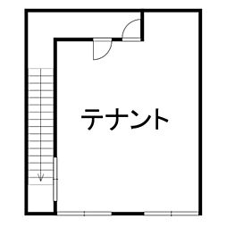 福沢ビル ワンルームの間取図画像