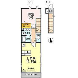 カーサ・ラ・ティーダ 2階