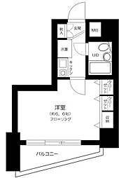 ナイスアーバン大井 1Kの間取図画像