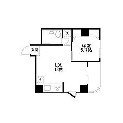 AKKレジデンス新宿 4階