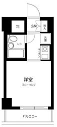 ライオンズマンション鶯谷第3 ワンルームの間取図画像