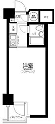 池袋シティハイツ 1Kの間取図画像