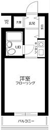 ダイアパレス錦糸町第5 ワンルームの間取図画像