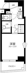 フォルトゥナ新中野 1Kの間取図画像