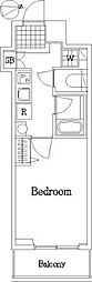 PARKWell大島 1Kの間取図画像