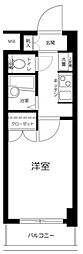 フェニックス三軒茶屋 1Kの間取図画像