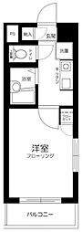 スカイコート新宿落合6 1Kの間取図画像