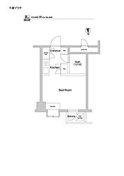 千歳プラザ ワンルームの間取図画像