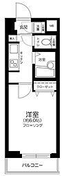 菱和パレス世田谷桜新町 1Kの間取図画像
