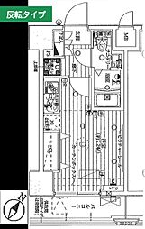 ル・リオン大塚 ワンルームの間取図画像