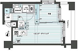 フェニックス代田橋 1LDKの間取図画像