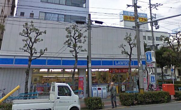 画像17:ローソン 東小橋二丁目店（350m）