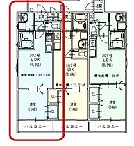 大阪府大阪市旭区赤川４丁目（賃貸アパート1LDK・3階・33.53㎡） その2