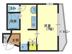 大阪府大阪市天王寺区四天王寺１丁目（賃貸マンション1K・6階・24.39㎡） その2