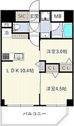 エスリードレジデンス ザ・グラン南堀江 10階/-