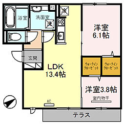 カーサ リバティバランス セカンド 1階/-