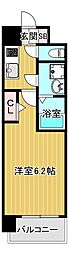 S-RESIDENCEJOTOSEVER 1Kの間取図画像
