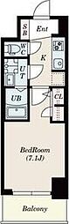S-RESIDENCE高井田Central 1Kの間取図画像