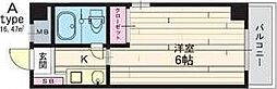 メゾン・ド・ソヌリー ワンルームの間取図画像
