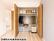 暮らし心地を左右する収納は適材適所に配置し使い勝手を考慮。※家具はイメージです。