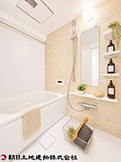 広々とした1坪タイプ。※家具はイメージです