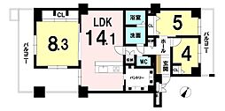 学園西ロイヤルマンション　B棟