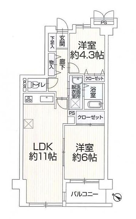 【間取図】