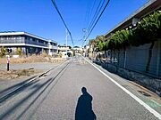 【解体前】小学校の前になるので現地通過する車も普段より気を付けて通行してました。