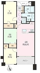 間取図画像 2SLDK