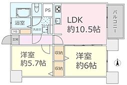 間取図画像 1SLDK