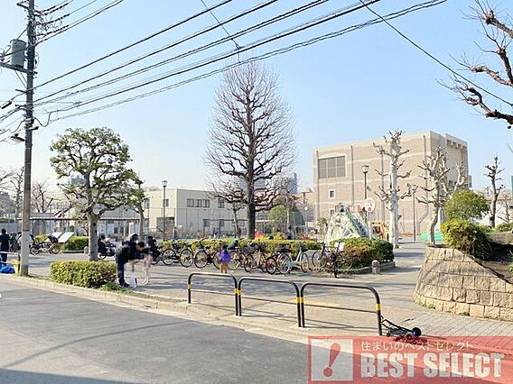 三河島公園　徒...