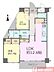 間取り：■8階建て5階部分の南向き角住戸で陽当り＆通風良好■専有面積：53．54平米の2ＬＤＫ